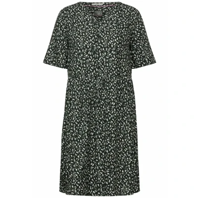 Abbildung von Cecil MIT Print Freizeitkleid, Damen, Größe: XXL, Schwarz