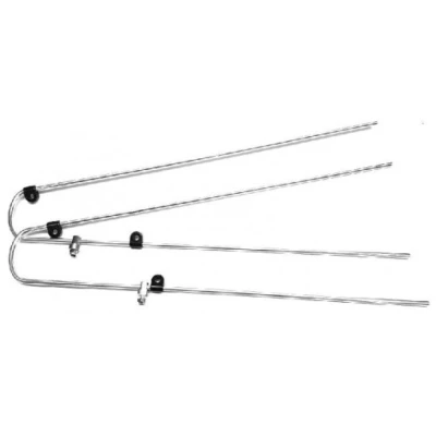 Abbildung von Sicherheits Strebenbefestigung 28&quot; Mirage Alu 5mm 45mm Mit Befestigungsmaterial