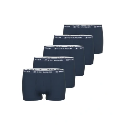 Abbildung von TOM Tailor 5ER PACK Panties, Herren, Größe: 3XL, Blau dunkel uni
