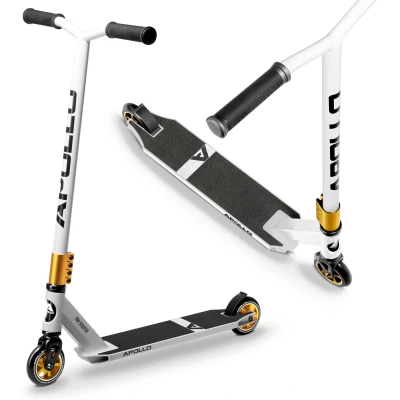 Abbildung von Apollo Stunt Scooter Pro von Semi bis High End mit eloxierter Oberfläche, ABEC 9 Kugellagern, 100mm PU Wheels Alu Core, Funscooter, Trickscooter, Freestyle Roller