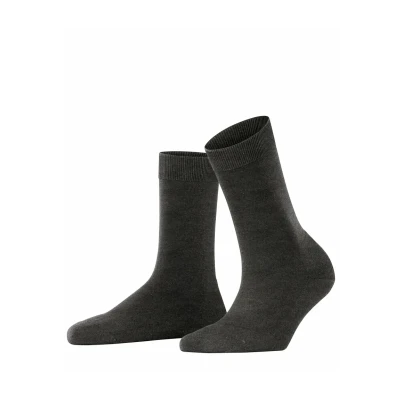 Abbildung von Falke Climawool Temperature Regulation Socken, Damen, Größe: 39/40, Anthra mel