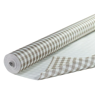 Abbildung von Tischrolle Like Linen 1,20 m x 25 Vichy Karo Taupe