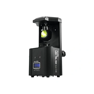 Abbildung von EUROLITE LED TSL 150 Scan COB Handlicher Scanner mit 30 W LED, Gobo und Farbrad DMX gesteuerter Betrieb oder Standalone Master /Slave Funktion möglich