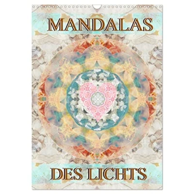 Abbildung von MANDALAS DES LICHTS (Wandkalender 2025 DIN A3 hoch), CALVENDO Monatskalender