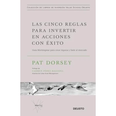 Abbildung von Las cinco reglas para invertir en acciones con éxito: Guía Morningstar crear riqueza y batir al mercado (Colección de libros inversión Value School)