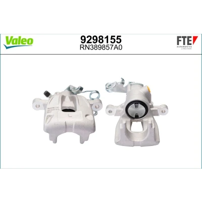 Abbildung von FTE 9298155 Bremssattel grau Aluminium Hinterachse links ohne Halter PEUGEOT: 307 CC, Schrägheck, SW, CITROËN: C4 I Coupe