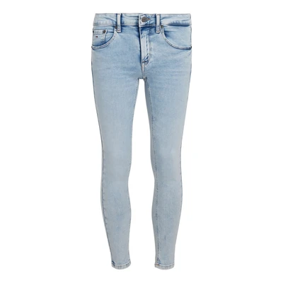 Abbildung von Tommy Jeans Damen Scarlett LW SKN ANK BH1215 DW0DW18708 Jeanshosen, Denim, 34W / 32L
