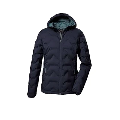 Abbildung von killtec Damen Steppjacke mit Kapuze/Funktionsjacke ist wasserabweisend KOW 8 WMN QLTD JCKT, dunkelnavy, 38, 41805 000