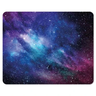 Abbildung von Mauspad Universum Look I 24 x 19 cm Mousepad in Standard Größe, rutschfest schlicht modern Weltall Sterne dv_673