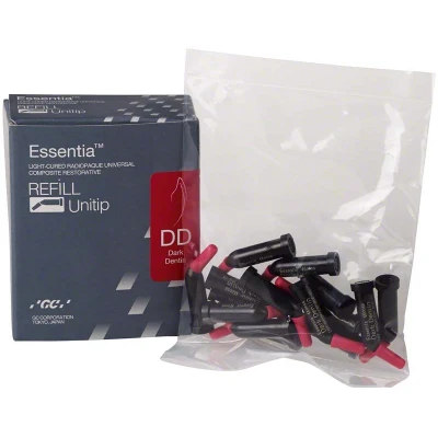 Abbildung von Essentia Unitip Refill Dark Dentin (DD) 15 Kapseln à 0,16ml