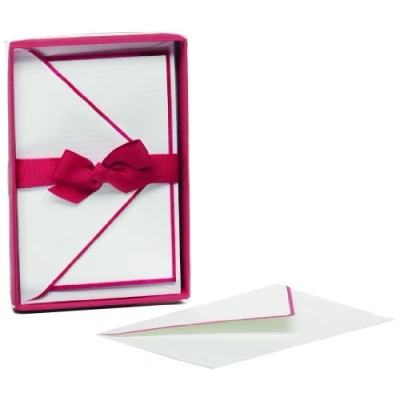 Abbildung von Rössler Papier 1828205036 Handgeränderte Karten 85 x 128mm, mit 10 Karten, weiss