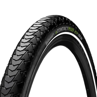 Abbildung von Continental Unisex Adult Econtact Plus Bicycle Tire, Schwarz, 27.5&quot;, 27.5 x 2.20