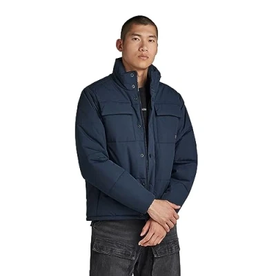 Abbildung von G Star Foundation Padded Jacket Winterjacke, Herren, Größe: XL, Blauw