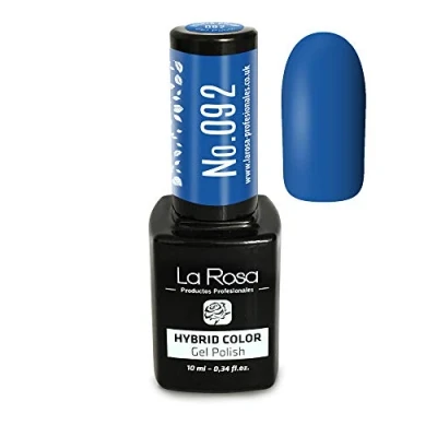Abbildung von La Rosa UV LED Hybrid Gel Nagellack Nr. 092, 10 ml cobaltic