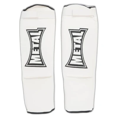 Abbildung von Metal Boxe MB153 Protège tibias/pieds Blanc Taille XS