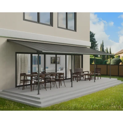 Abbildung von Canopia by Palram Capri Aluminium Überdachung 295x924 cm Veranda