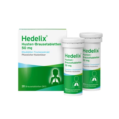 Abbildung von Hedelix Husten Brausetabletten 20 St