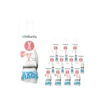 Abbildung von PerfectFit Abfallsack mit Bindeband (Code V), 3 Liter, 20 Stück/Rolle Weiß Brabantia