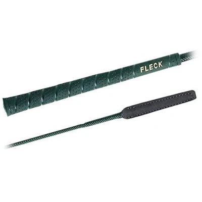 Abbildung von Fleck Dressurgerte Leder Top Schwarz 130cm Agradi.deVerkauft von Agradi