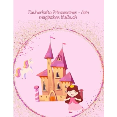 Abbildung von Zauberhafte Prinzessinen dein magisches Malbuch: Prinzessinnen Kreativer Malspaß in einer Welt voller Magie und Glanz!