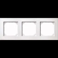 Abbildung von Merten 486319 M PLAN Rahmen, 3fach, polarweiß