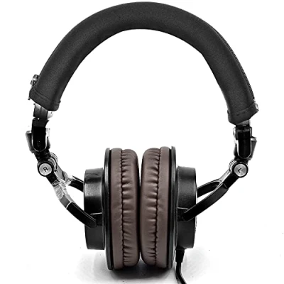 Abbildung von defean Kopfhörer Schutz, Kopfband, Stoff, kompatibel mit Audio Technica M30 M40 M50 M50X M50S M40X