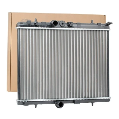 Abbildung von NISSENS 636007 Kühler, Motorkühlung Aluminium 380 544 24 Kühlrippen mechanisch gefügt PEUGEOT: 207 Schrägheck, CC, 208 I Schrägheck