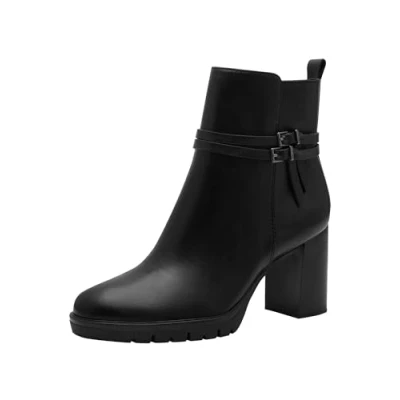 Abbildung von Tamaris Touchit High Heel Stiefelette, Damen, Größe: 36, Black Schuhe
