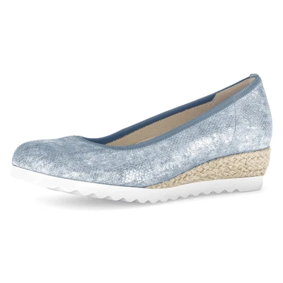 Abbildung von Gabor Keilpumps, Damen, Größe: 40.5, Azur Schuhe