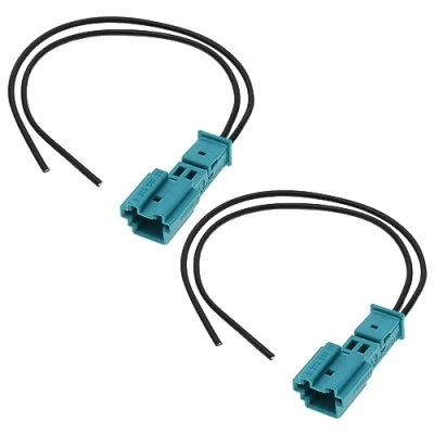 Abbildung von Be In Your Mind 2 Stück Pin Stecker Reparaturkabel Ersatz 61132360043 61136925634 Kompatibel mit BMW Kabelsatz Autozubehör