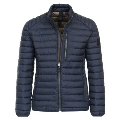 Abbildung von CASAMODA Langarm Steppjacke Stehkragen Reißverschluss dunkelblau Gr. XXL