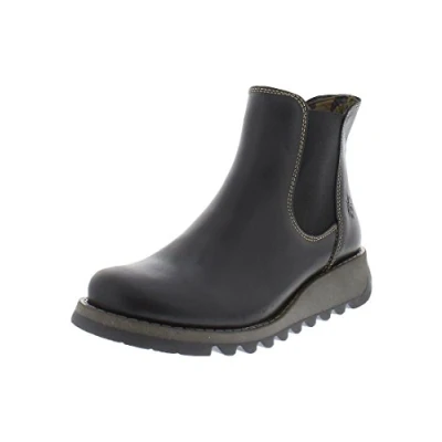 Abbildung von FLY London Damen Salv Chelsea Boots, Schwarz Black 000, 38 EU