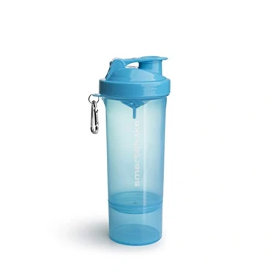 Abbildung von SmartShake 500 ml/18 oz, blau Slim neon, 1er Pack