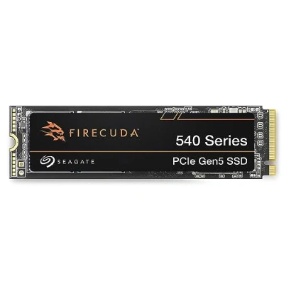 Abbildung von Seagate FireCuda 540 NVMe SSD 1 TB, PC Gaming interne Solid State Drive, M.2 PCIe Gen5, bis zu 10.000 MB/s, 3 Jahre Rescue Service Modellnr.: ZP1000GM3A004