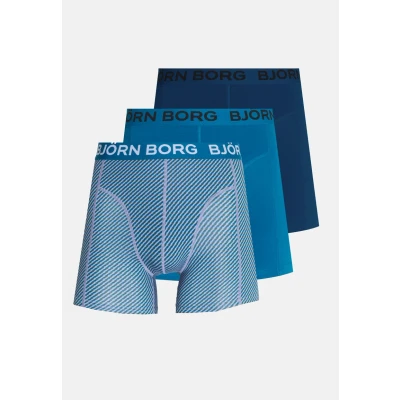 Abbildung von Björn Borg Stretch Boxer 3 PACK Panties, Herren, Größe: Large, Light blue