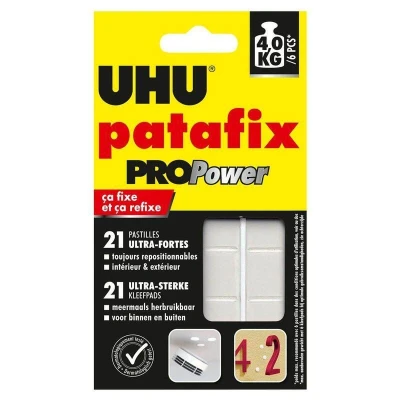 Abbildung von UHU Klebepad patafix PROPower 21 Stück