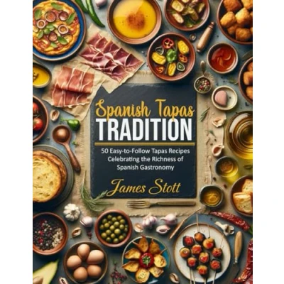 Abbildung von Spanish Tapas Tradition: 50 Easy to Follow Recipes Celebrating the Richness of Gastronomy (Around World in Tasty Ways)