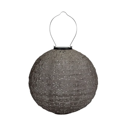 Abbildung von Pauleen LED Laterne &quot;Sunshine Dreamer Lampion Solar taupe Tyvek Vlies&quot;, 1 flammig