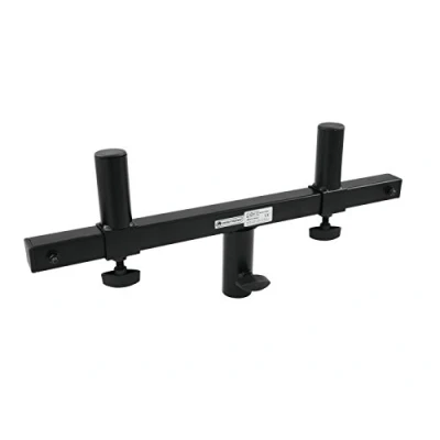 Abbildung von OMNITRONIC GB 2 Stativgabel Gabel um Lautsprecher auf EIN Stativ zu bringen, Abstand 310 450 mm
