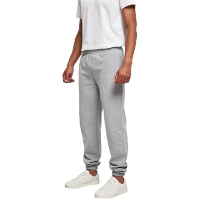Abbildung von Build Your Brand Herren Basic Jogging Pants Hose, Heather Grey, S