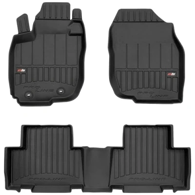 Abbildung von M MOTOS Gummimatten Auto Fussmatte passt für Toyota RAV4 III 2005 2012 Verbessern Sie Ihren Reisekomfort mit Antirutschmatte 3D Allwetter fußmatten Auto, Schutz vor Verschmutzung