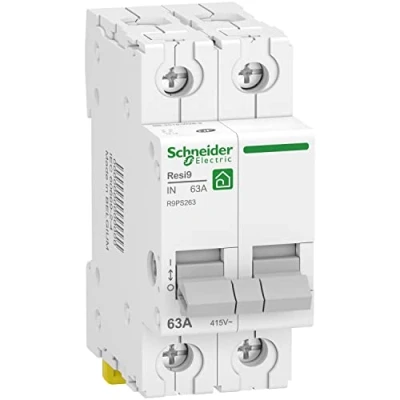 Abbildung von Schneider Electric Resi9 Trennschalter 2P 63A R9PS263