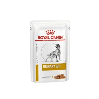 Abbildung von ROYAL CANIN Urinary S/O Nassfutter für Hunde Stücke in Sauce Geflügel, Schwein 12x100 g