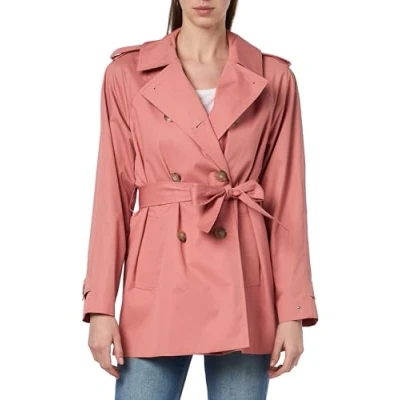 Abbildung von Tommy Hilfiger Trenchcoat, Damen, Größe: 36, Teaberry blossom