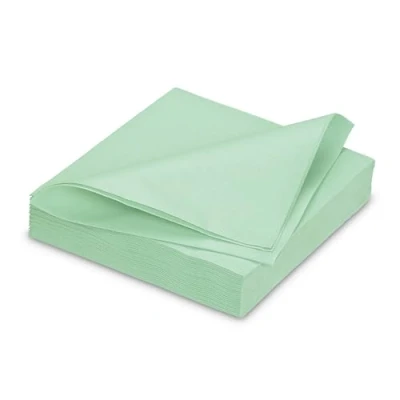 Abbildung von AVA Servietten stoffähnlich 40x40cm 25 Stück Farbauswahl Airlaid saugstark Einweg Tischservietten zum Falten Einfarbige Papierservietten für Hochzeit Geburtstag Gastronomie Mint