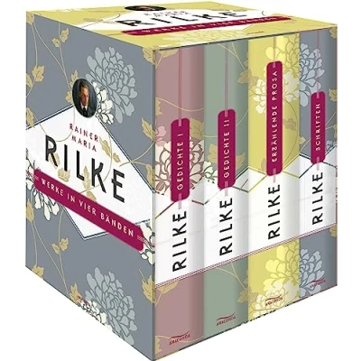 Abbildung von Rainer Maria Rilke, Werke in vier Bänden (Gedichte I Gedichte II Erzählende Prosa Schriften) (4 Bände im Schuber)