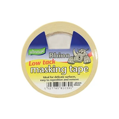 Abbildung von Ultratape LTMT1 Abdeckband mit geringer Klebkraft, 25 mm