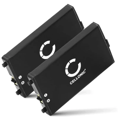 Abbildung von subtel 2X Akku kompatibel mit Nintendo DS, DS Lite NTR 001, 003 3.6V 3.7V 800mAh