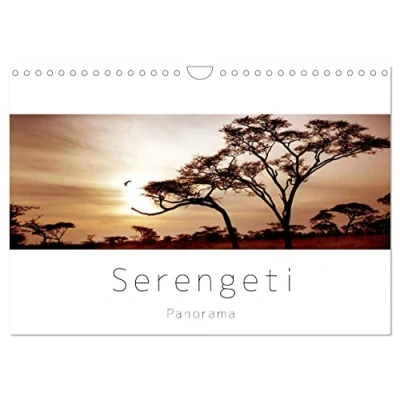 Abbildung von Serengeti Panorama (Wandkalender 2025 DIN A4 quer), CALVENDO Monatskalender