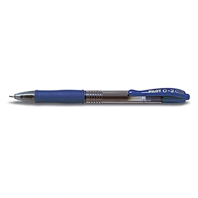 Abbildung von Pilot Tintenroller Gelschreiber G2 10 Breite Spitze 1 mm blau